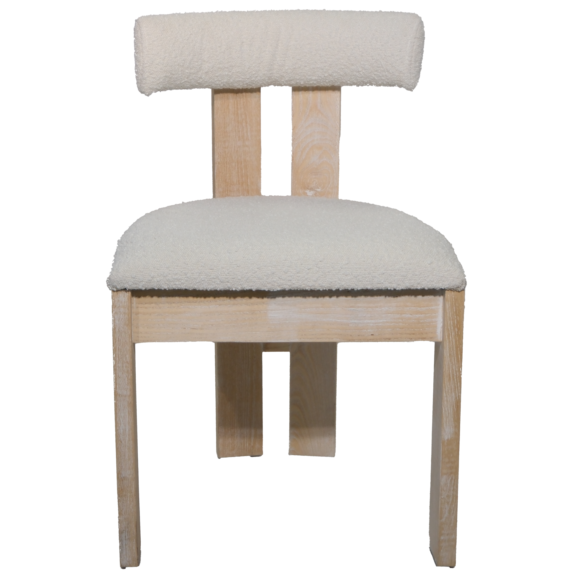 Colette White Washed Oak Dining Chair