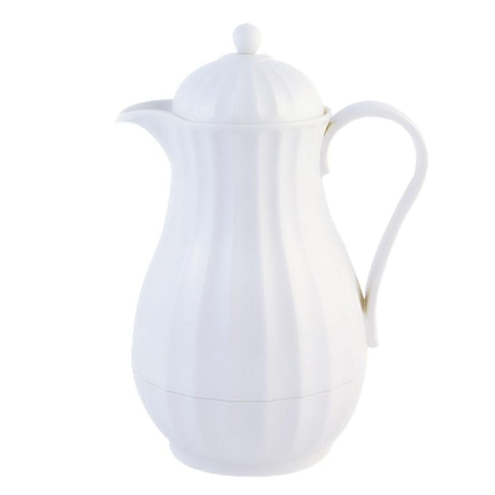 10 Cup White Thermos Coffee Pourer