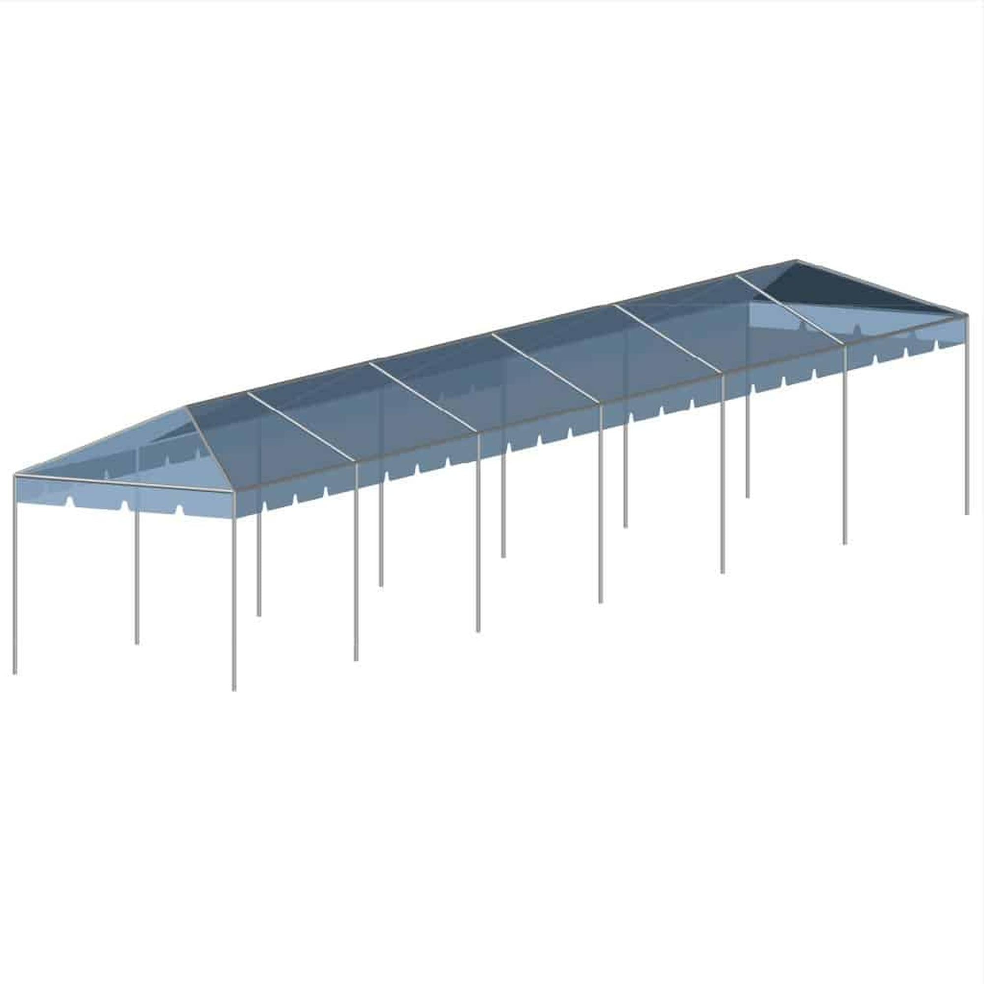 10’x60′ Complete Framed Clear Top Tent