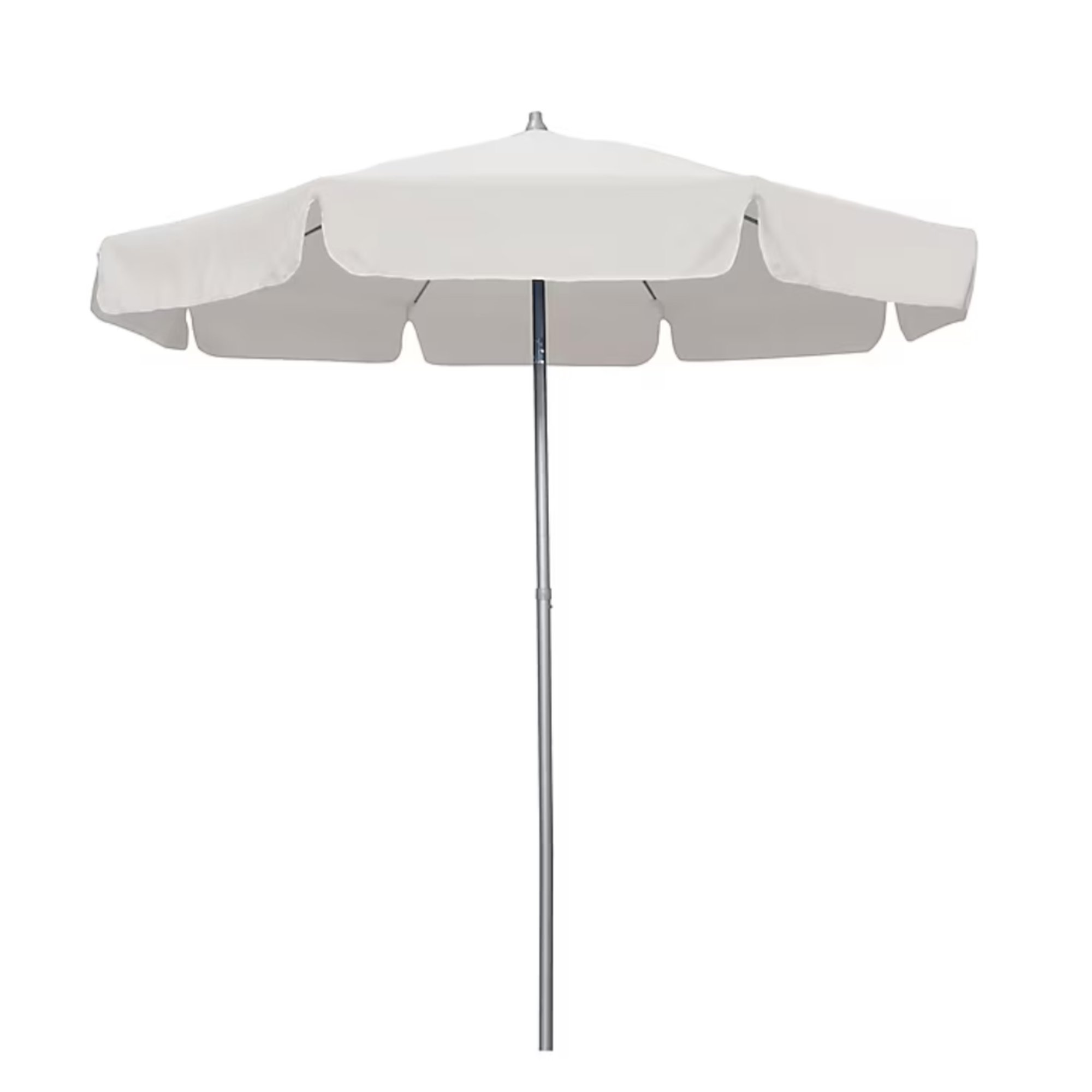 14′ Round Ivory Market Umbrella w/ Base