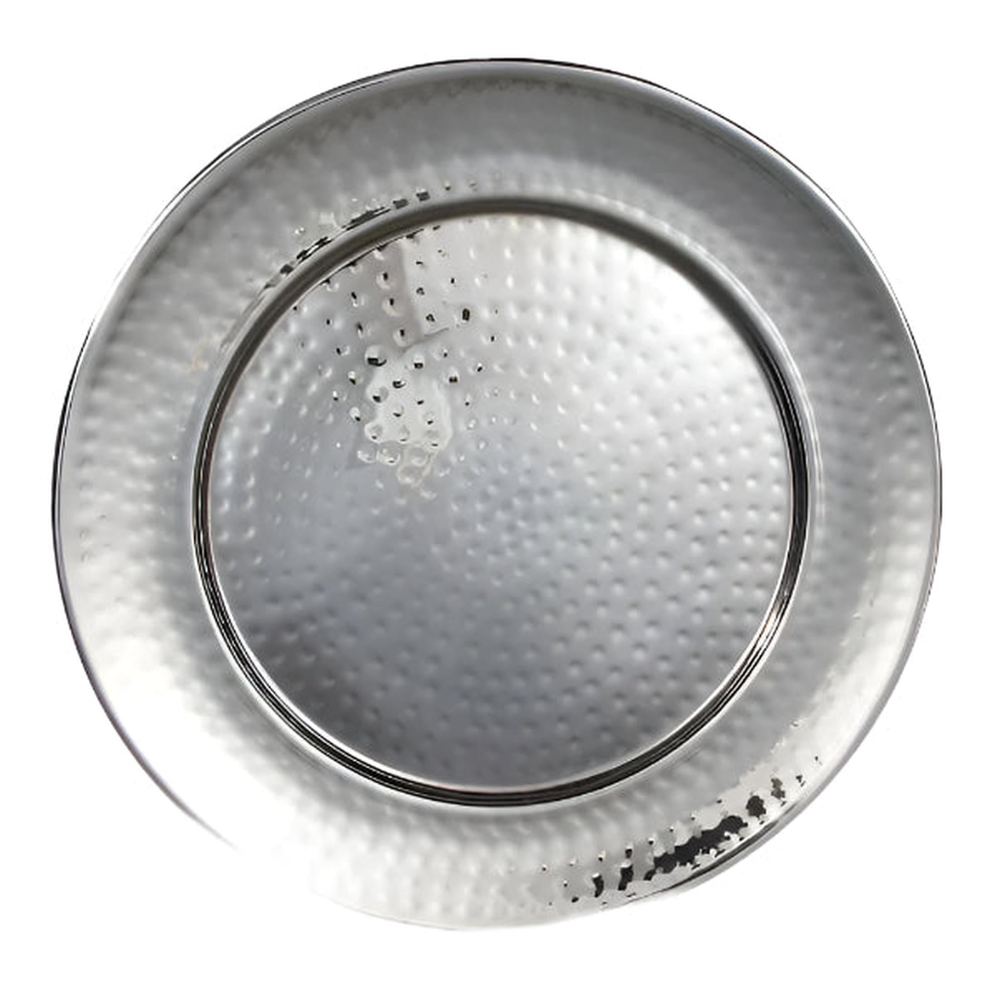 14″ Round Hammered Tray