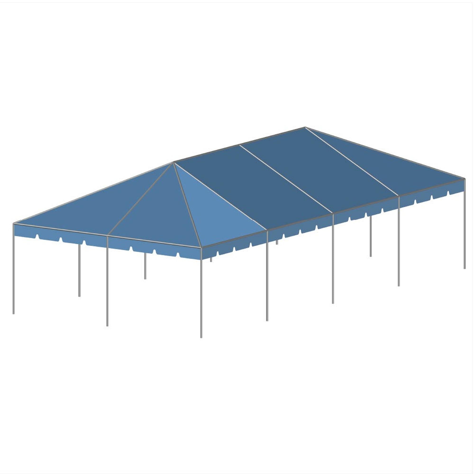 20’x40′ Complete Framed Clear Top Tent