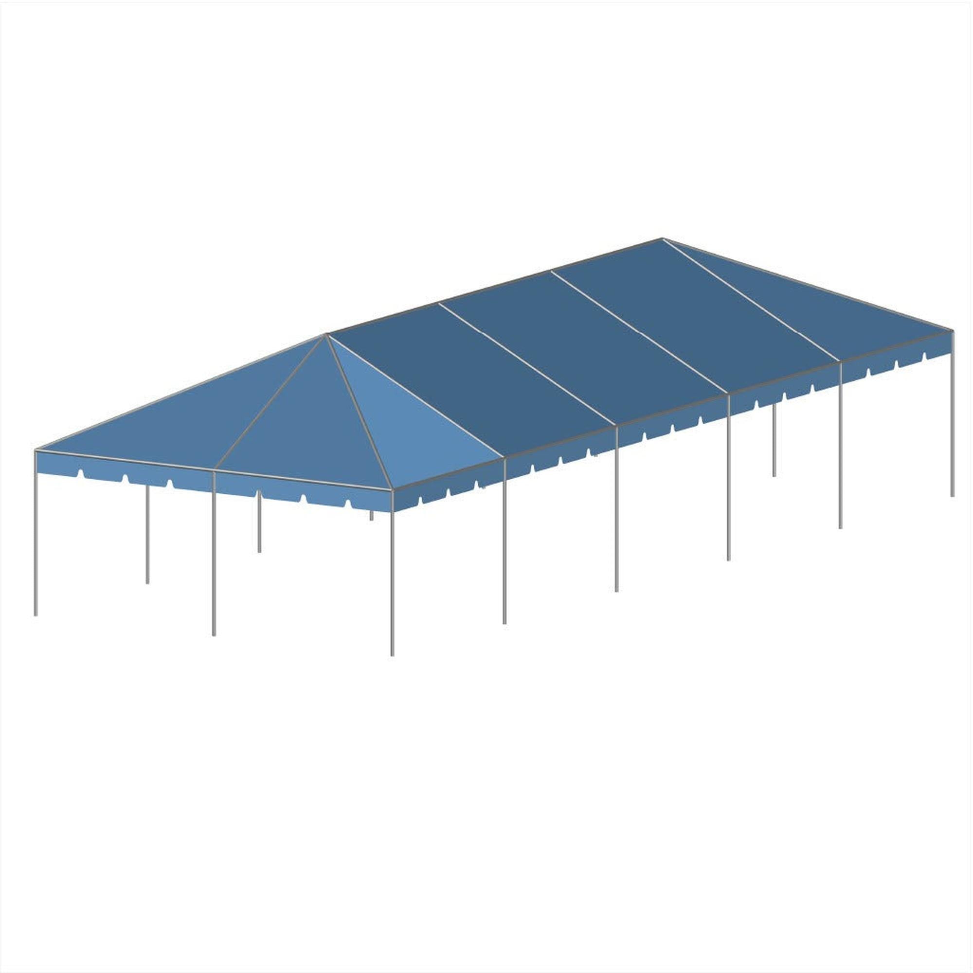 20’x50′ Complete Framed White Top Tent