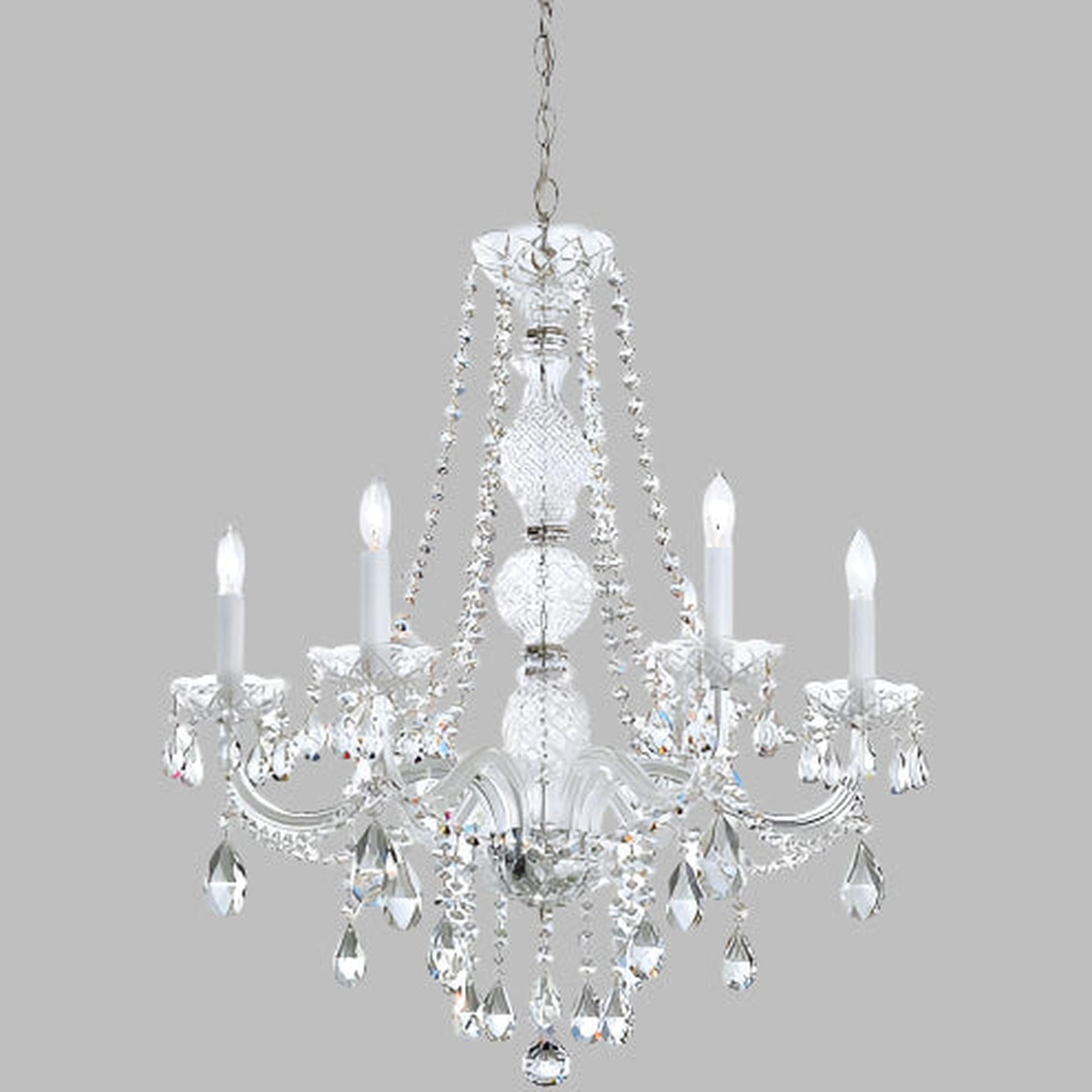 27″ High Crystal Chandelier