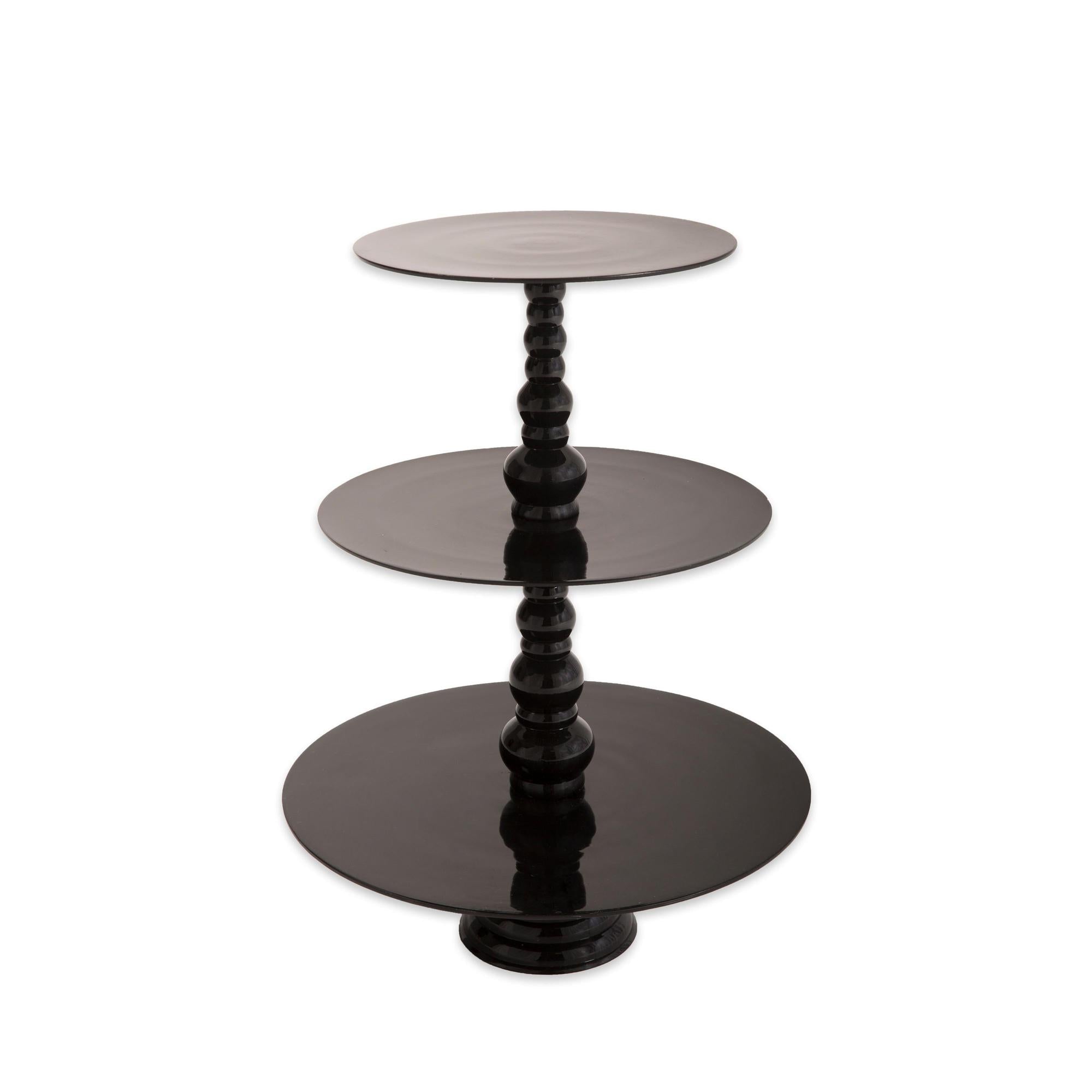3 Tier Cookie/Cup-Cake Black Stand