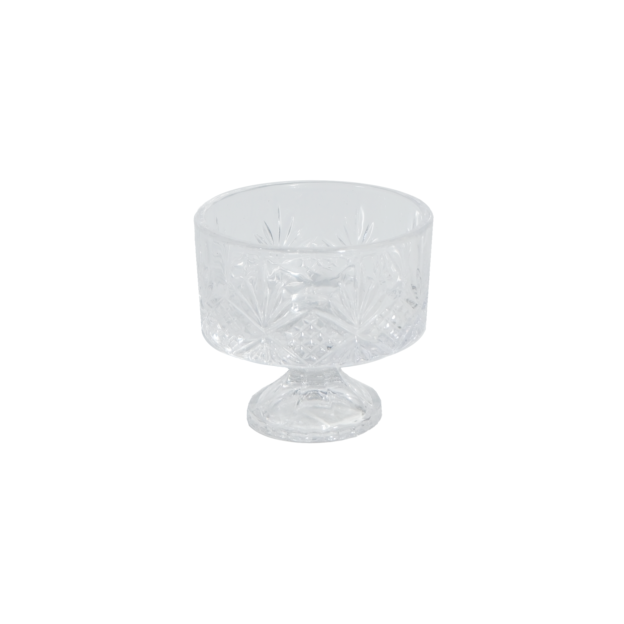 3″ Crystal Ice Cream / Dessert Bowl