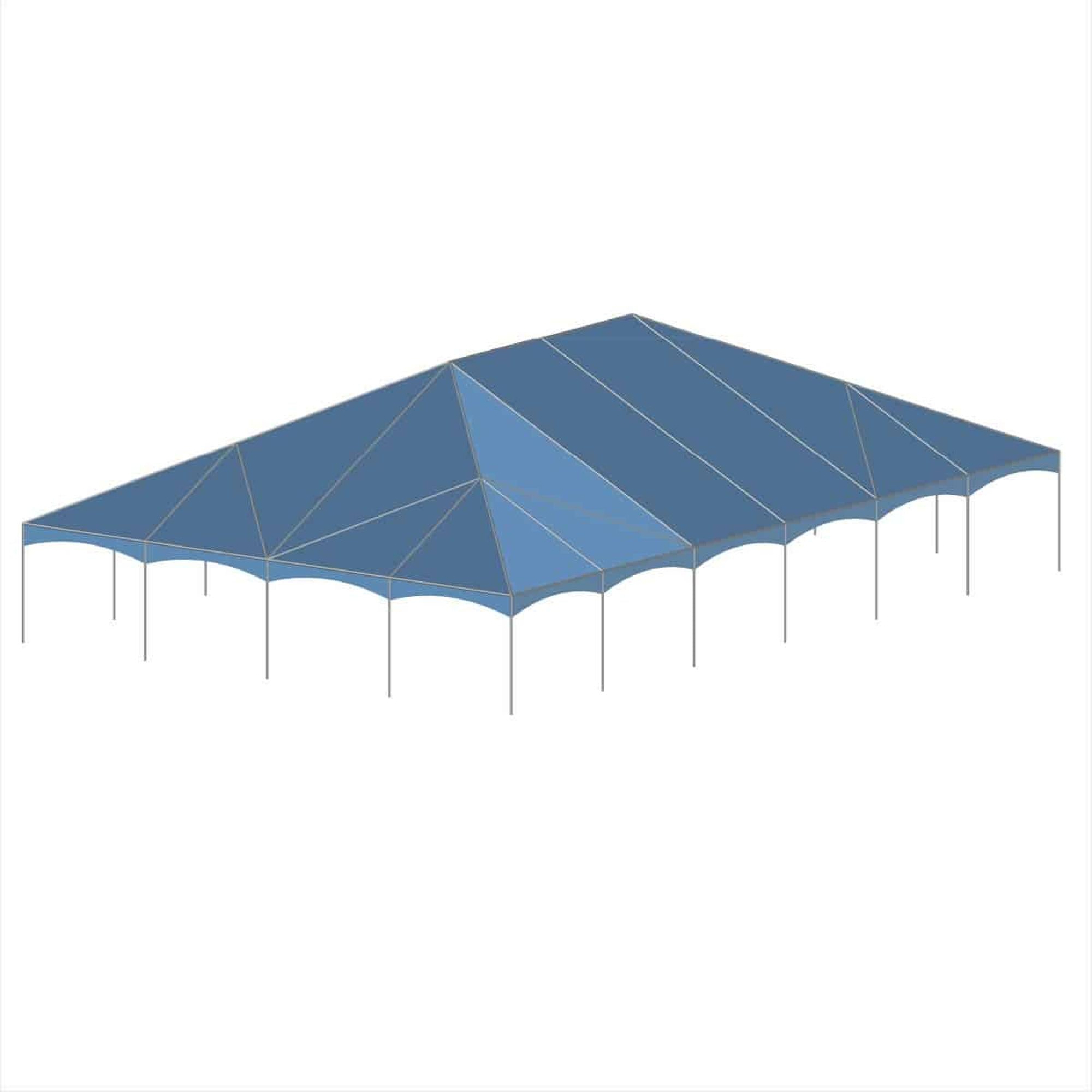 40’x60′ Complete Framed Clear Top Tent
