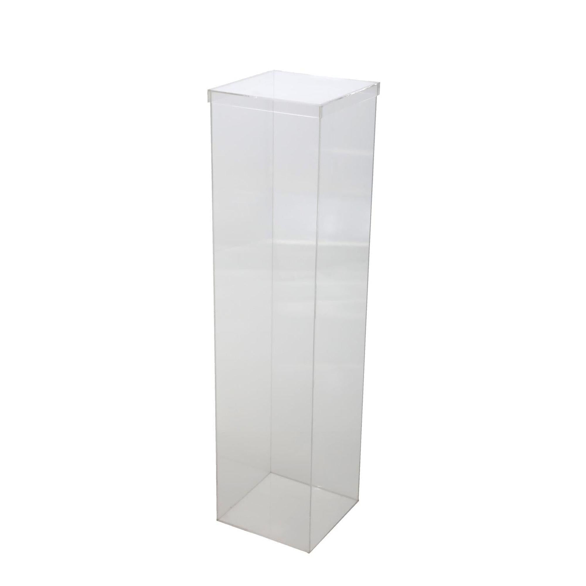 48″ High Clear Plexiglass Stand