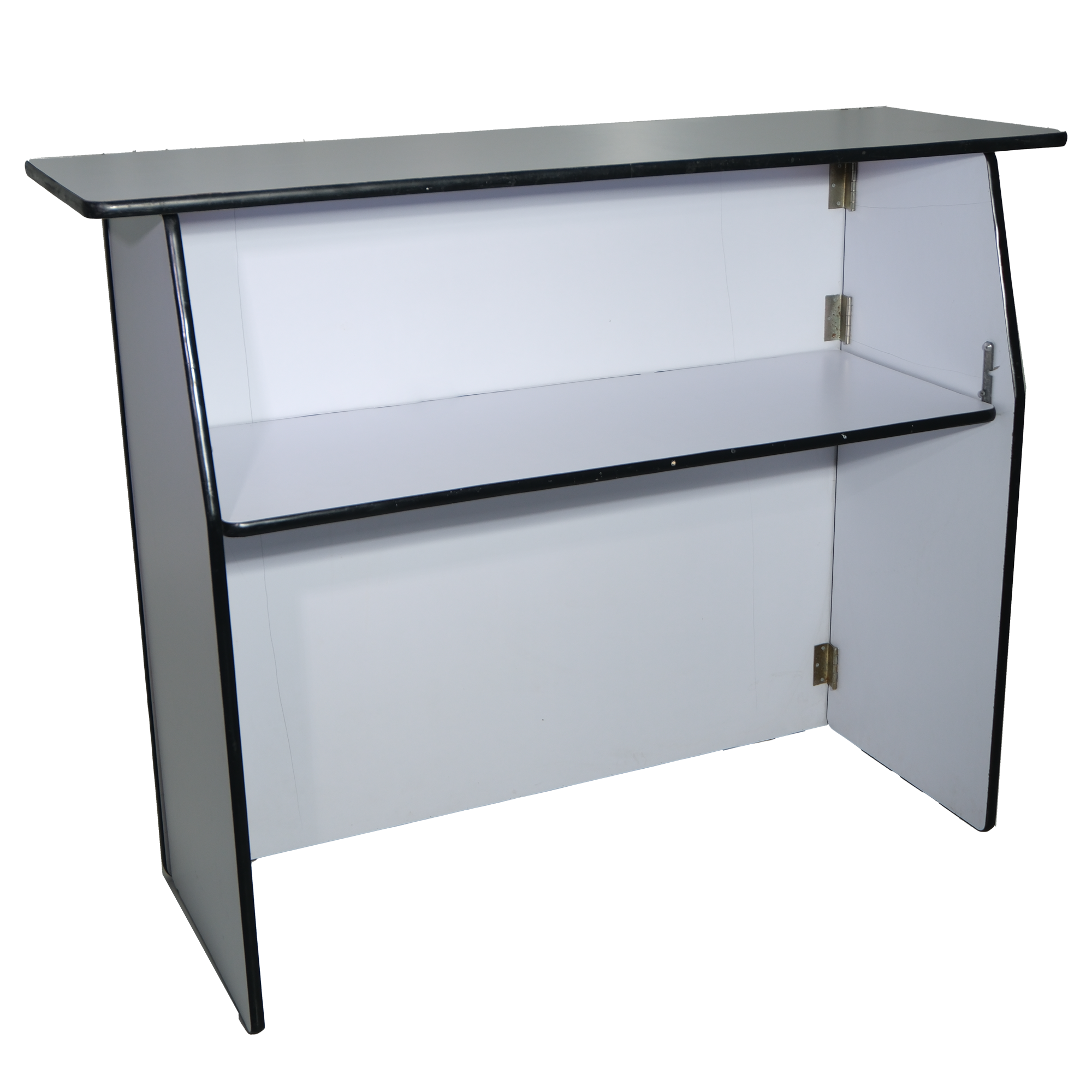 4′ White Folding Bar