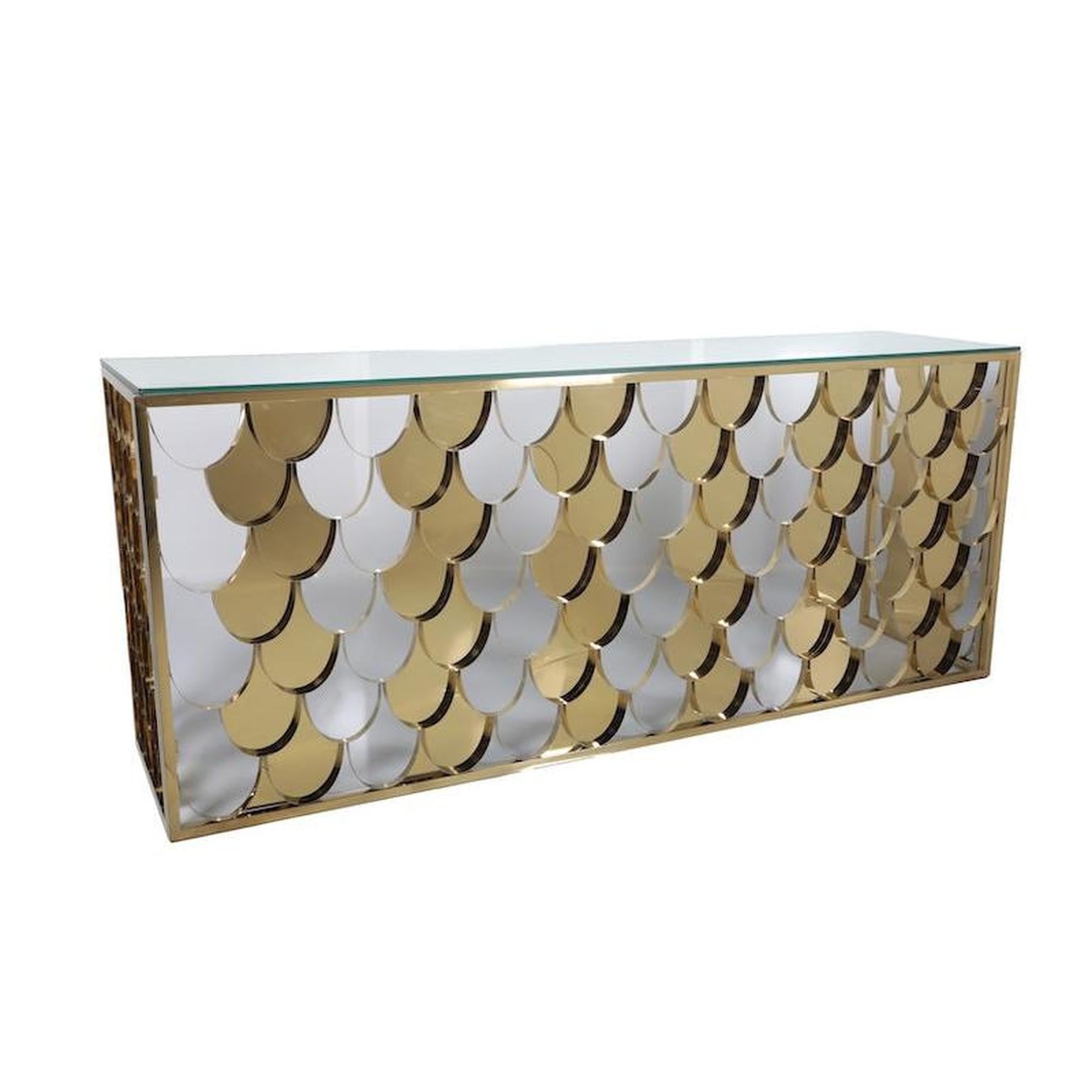 8′ Gold Shell Bar