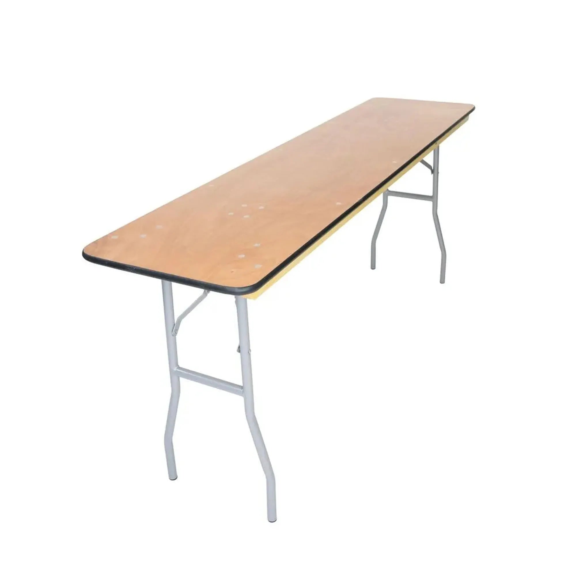 8′ Narrow Banquet Table