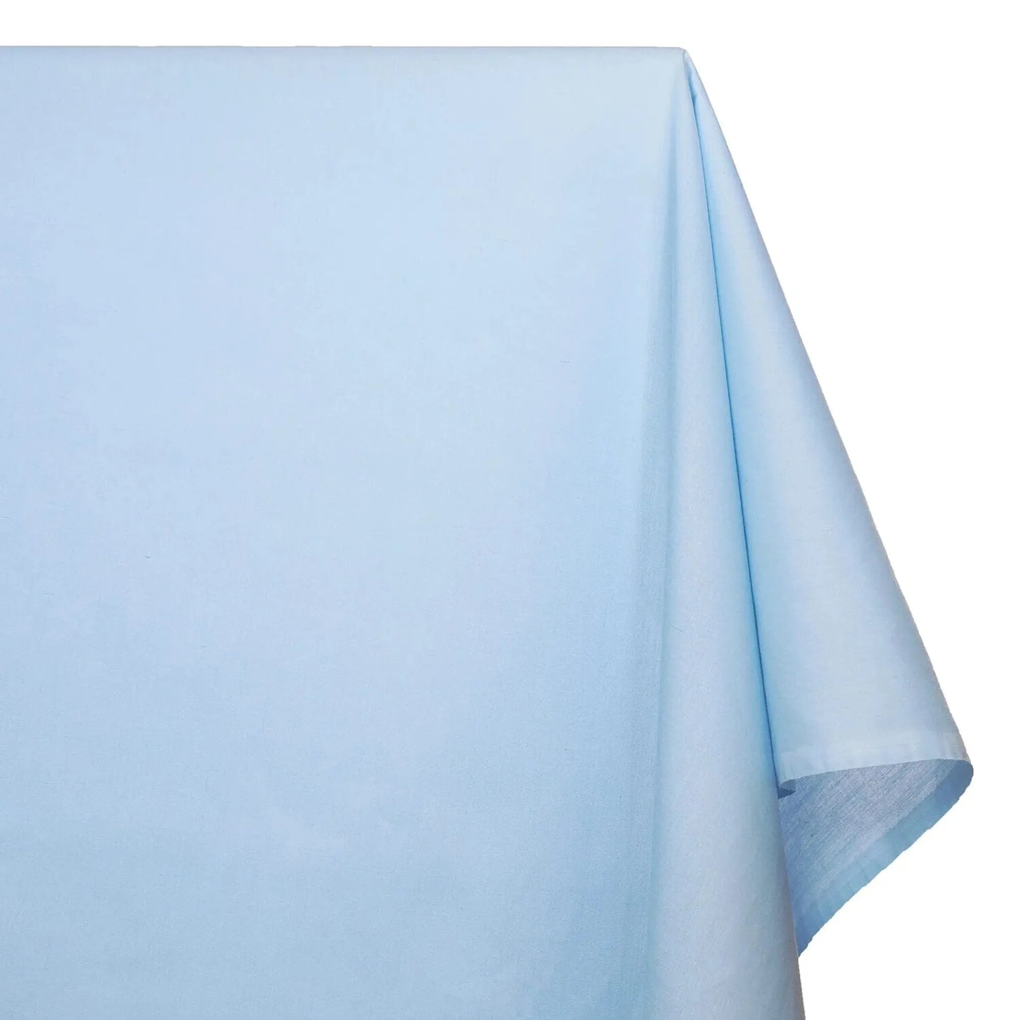 Baby Blue Polyester Fabric