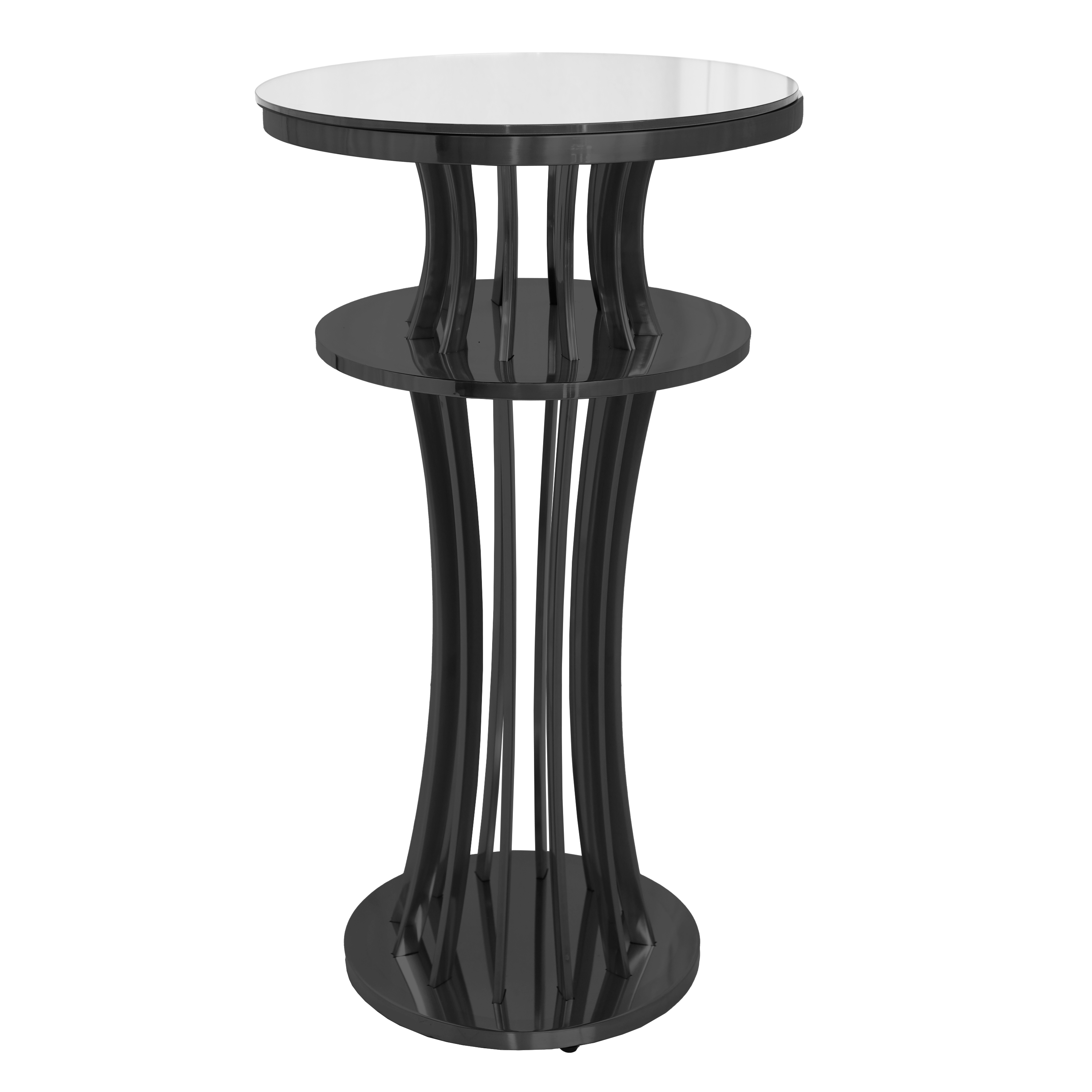 Black Apex High Cocktail Table