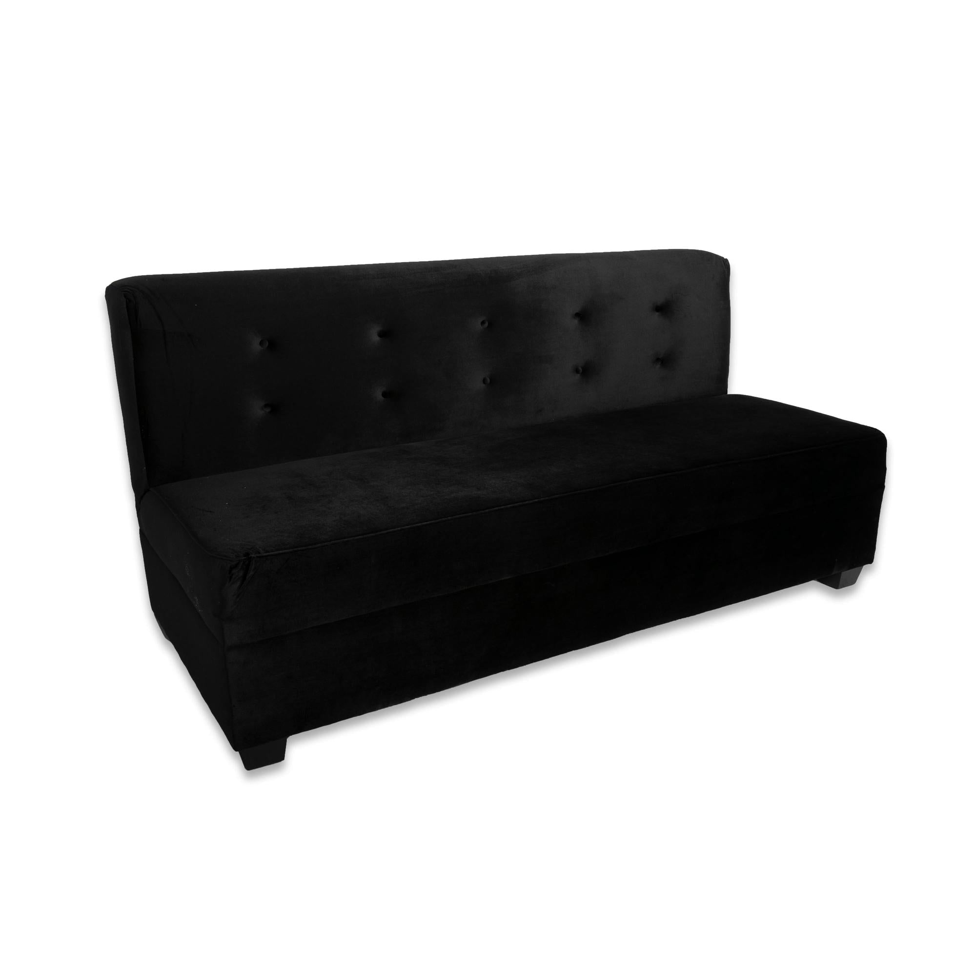 Black Velvet Havana Sofa