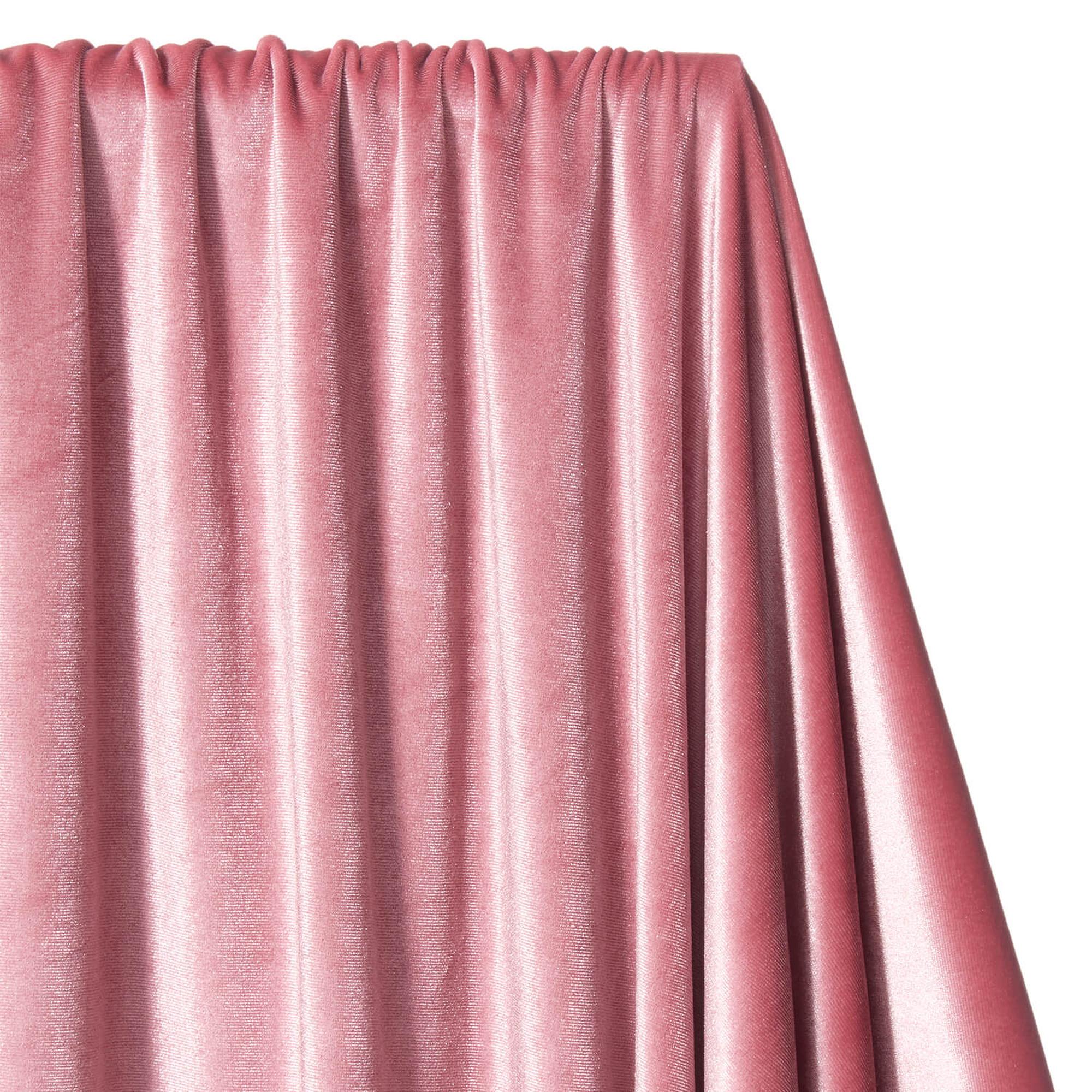 Blush Velvet Fabric