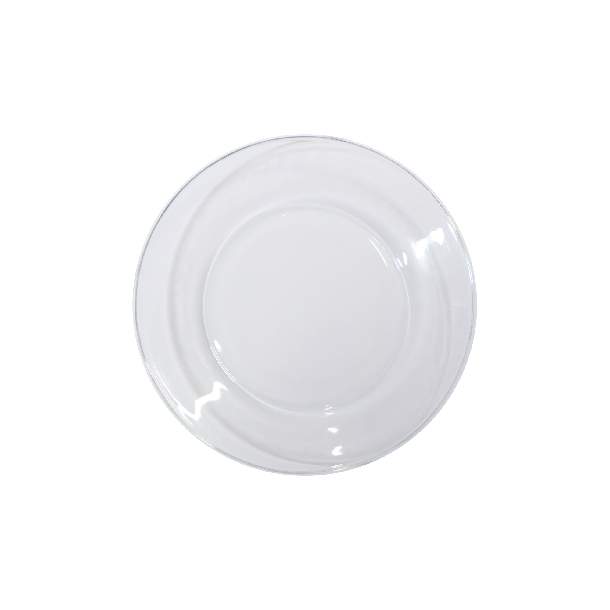 Clear Glass Dessert Plate (7.5″)