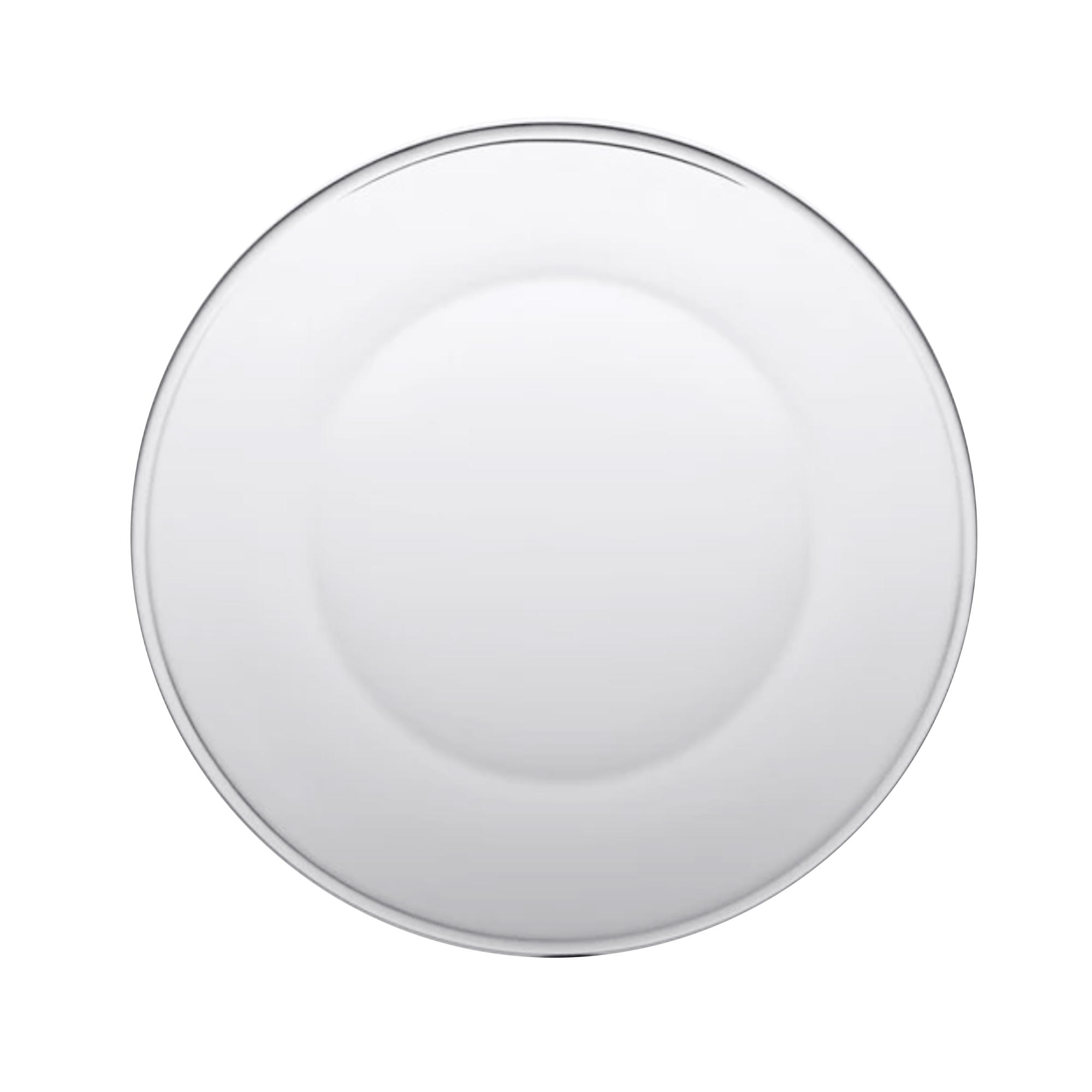 Clear Glass Dinner Plate (10.5″)