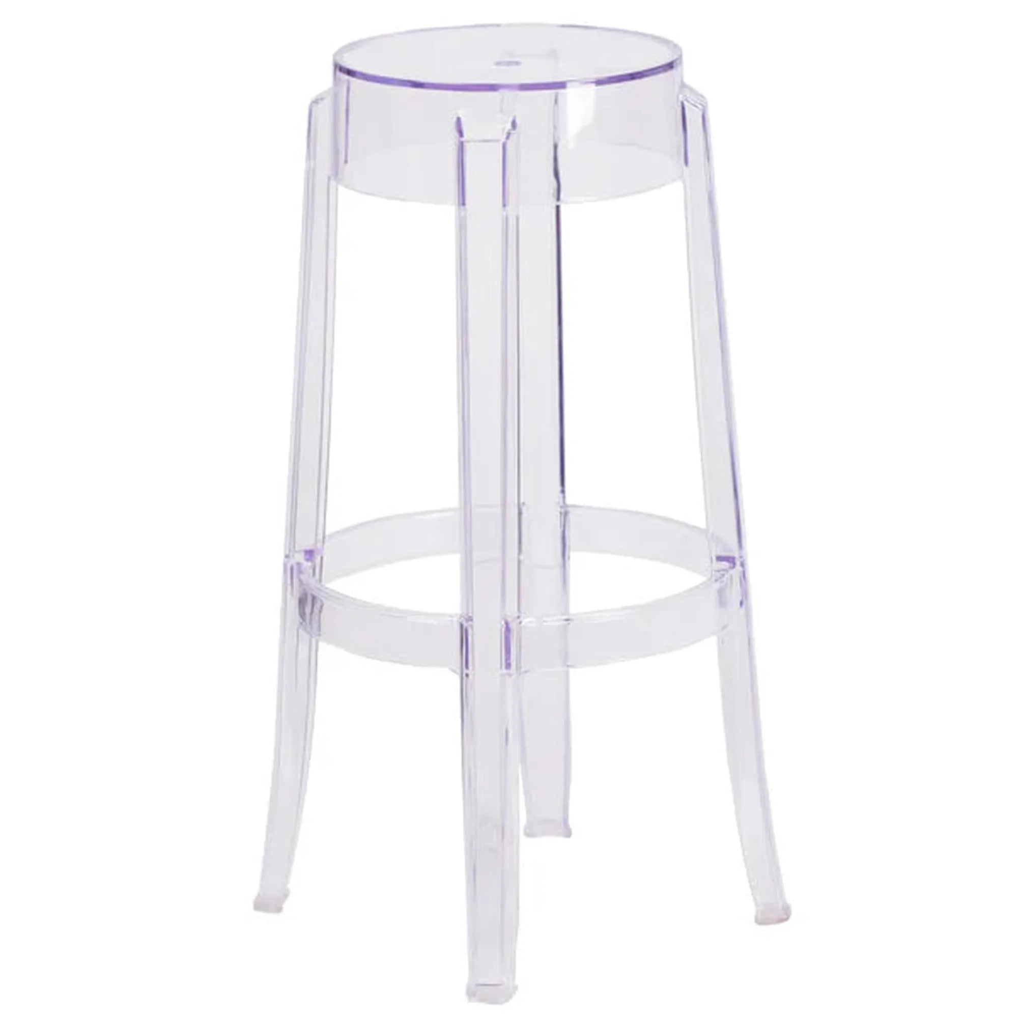 Clear Plexiglass Barstool