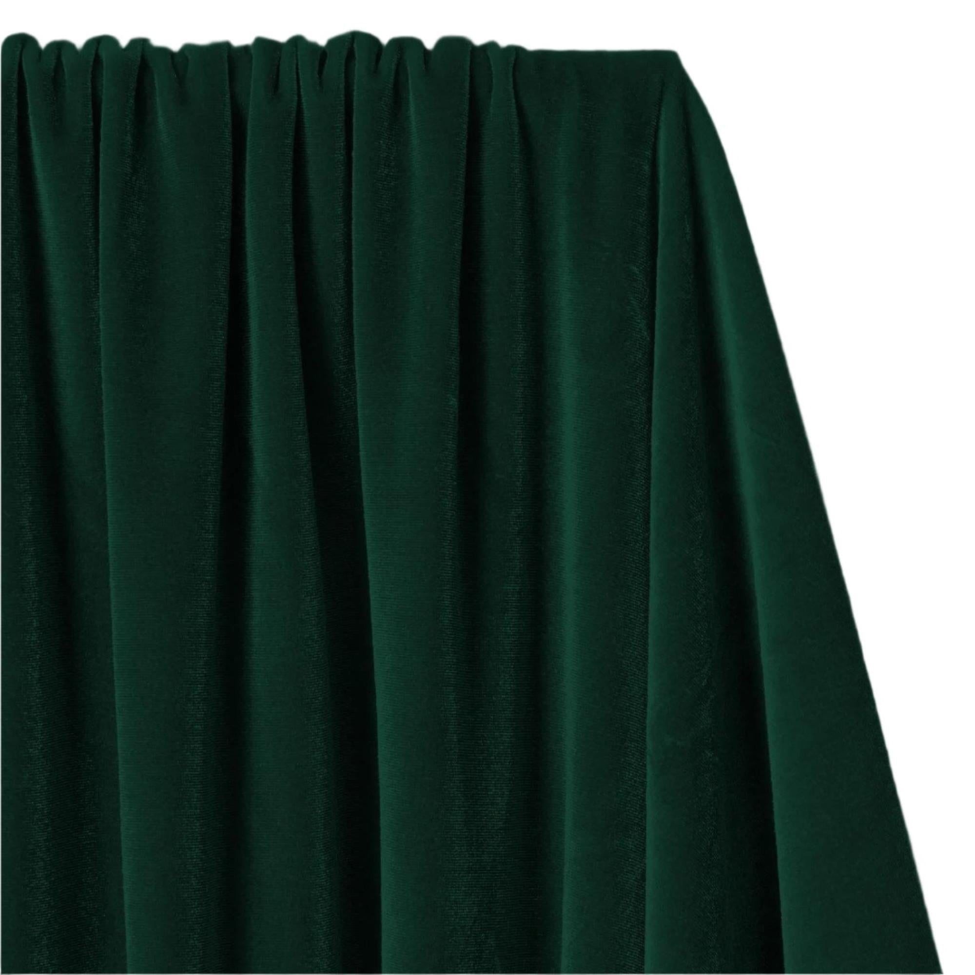 Emerald Green Velvet Fabric