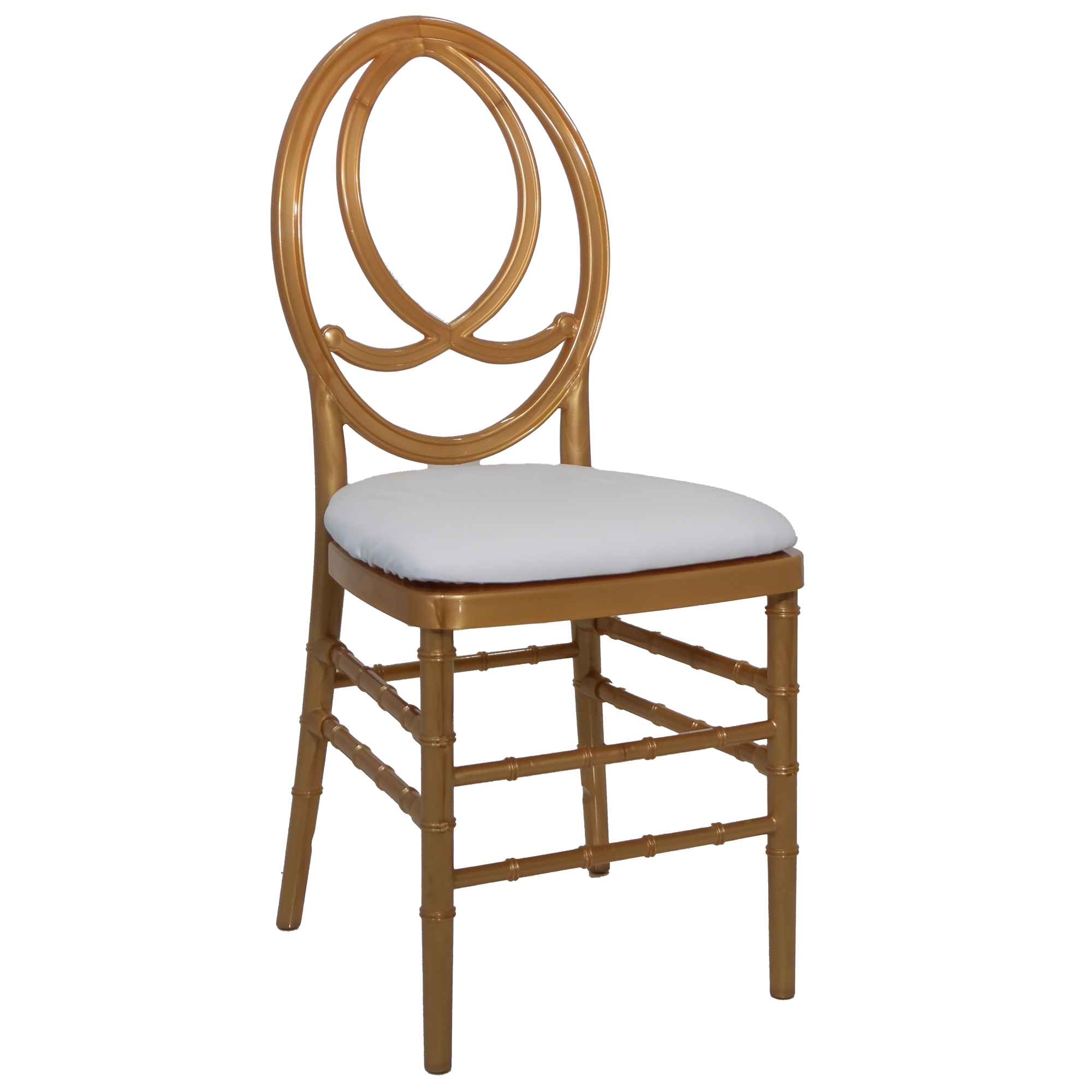 Gold Channel Chair