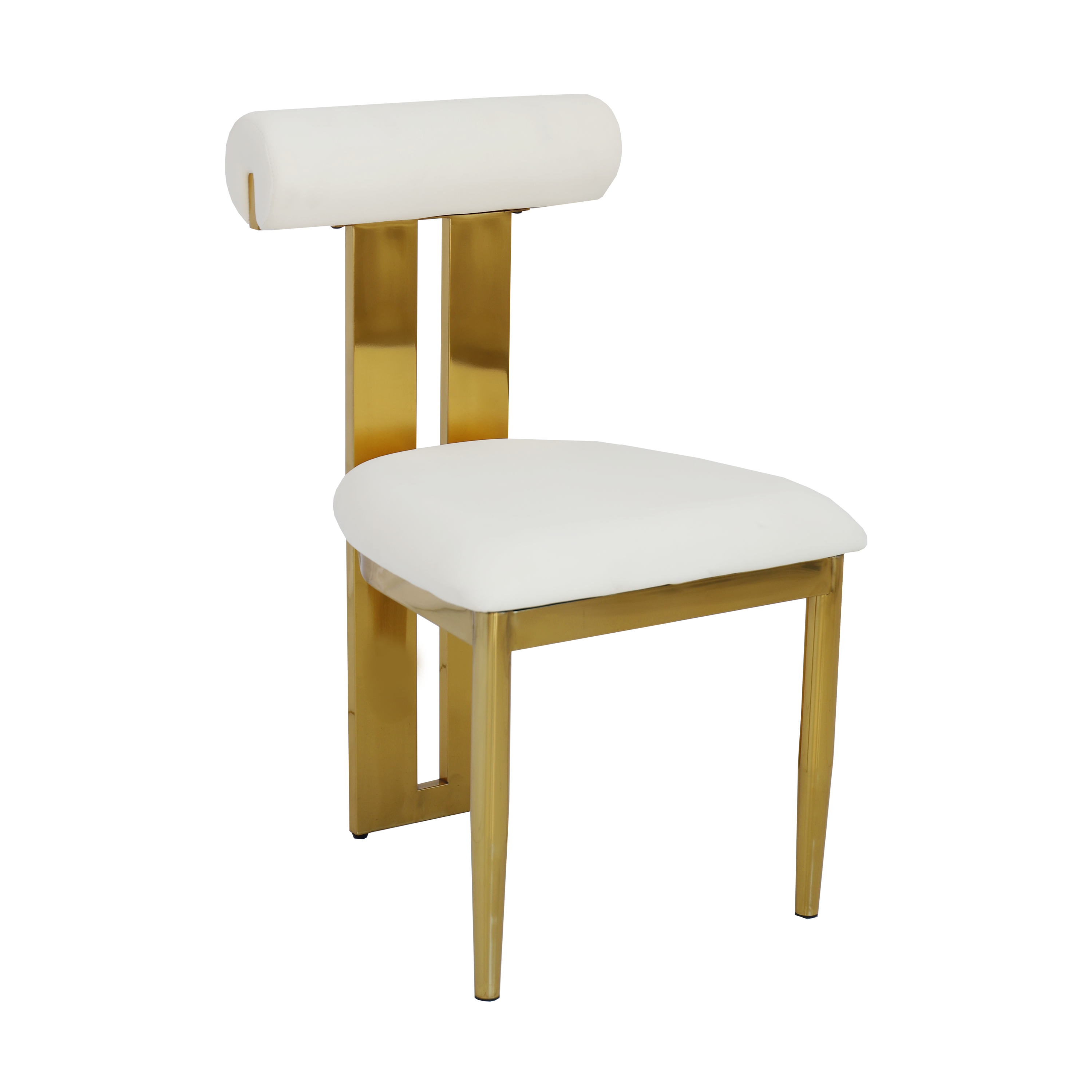 Gold Metal Colette Dining Chair