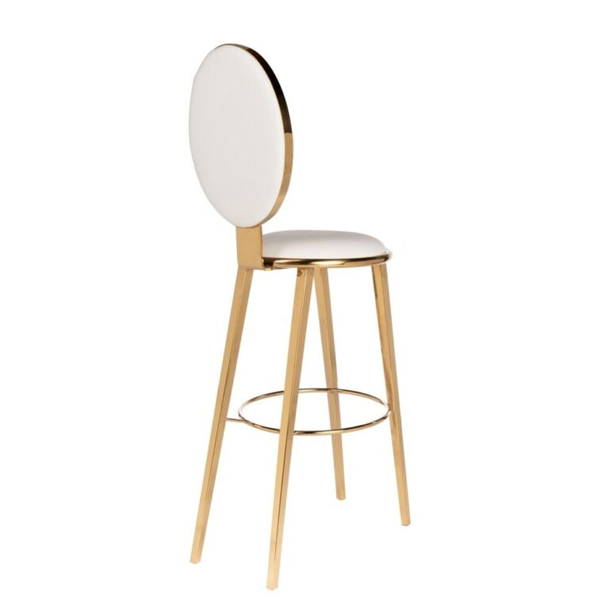 Gold Washington Barstool