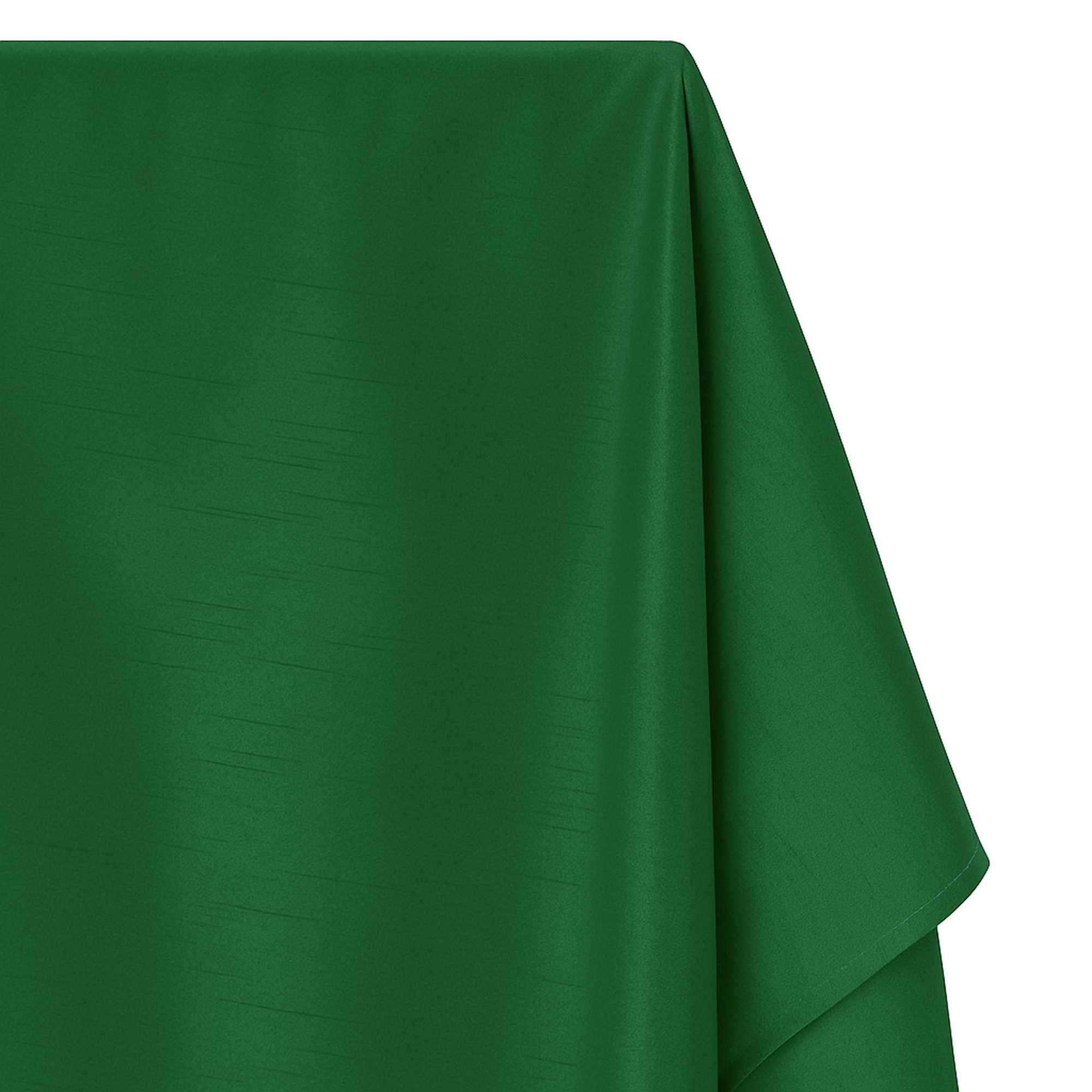 Green Shantung Fabric