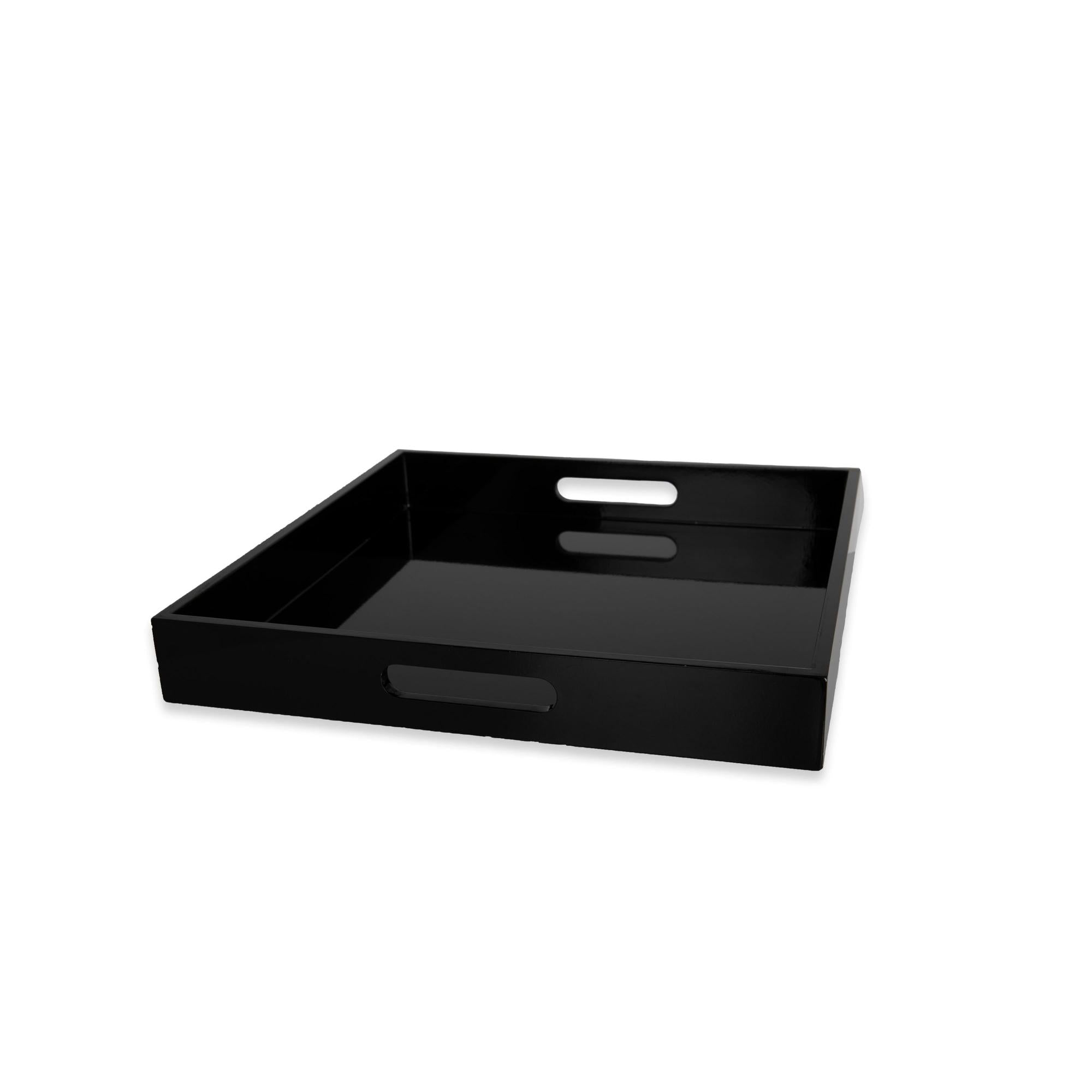High Gloss Black Tray