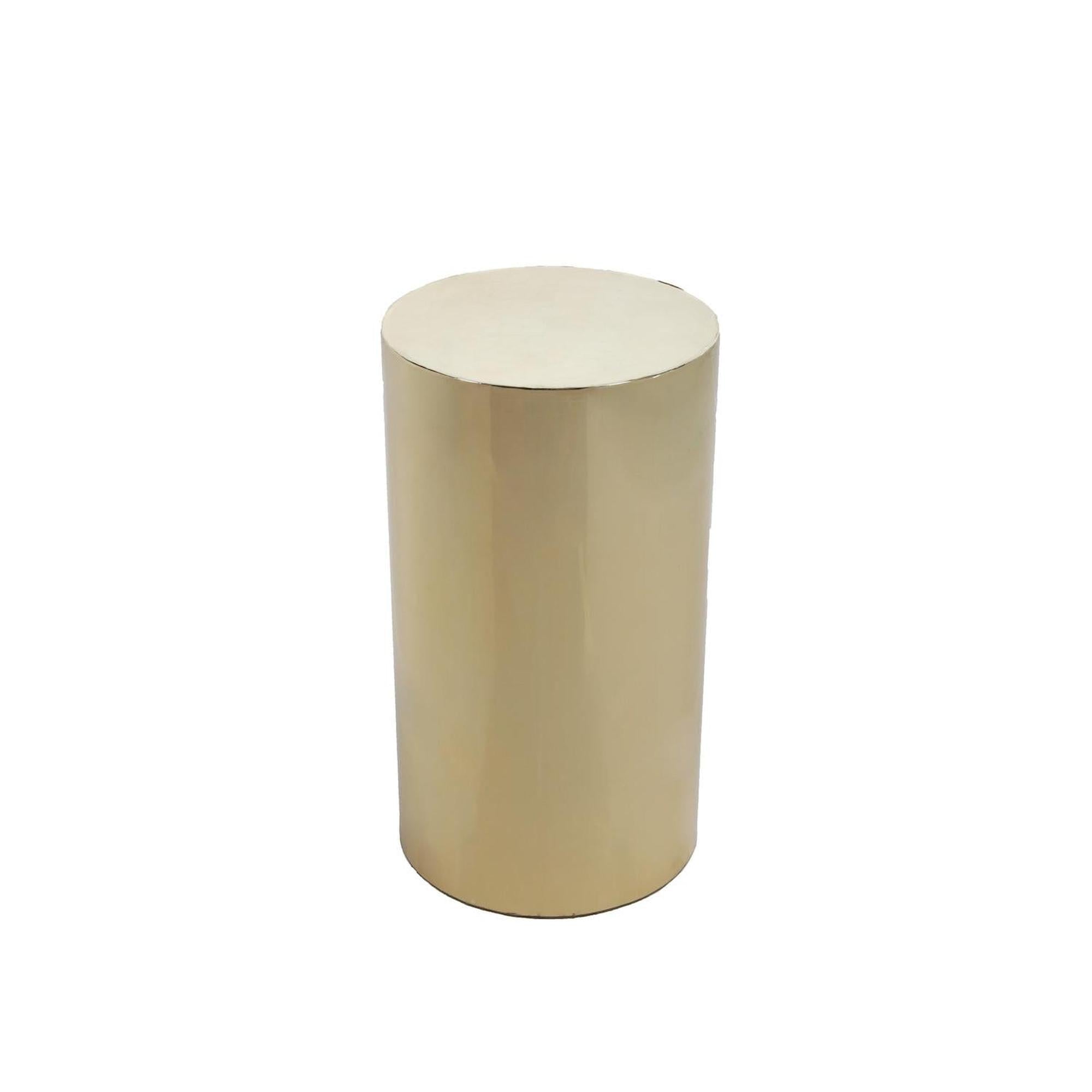 36″ High Gold Cylinder