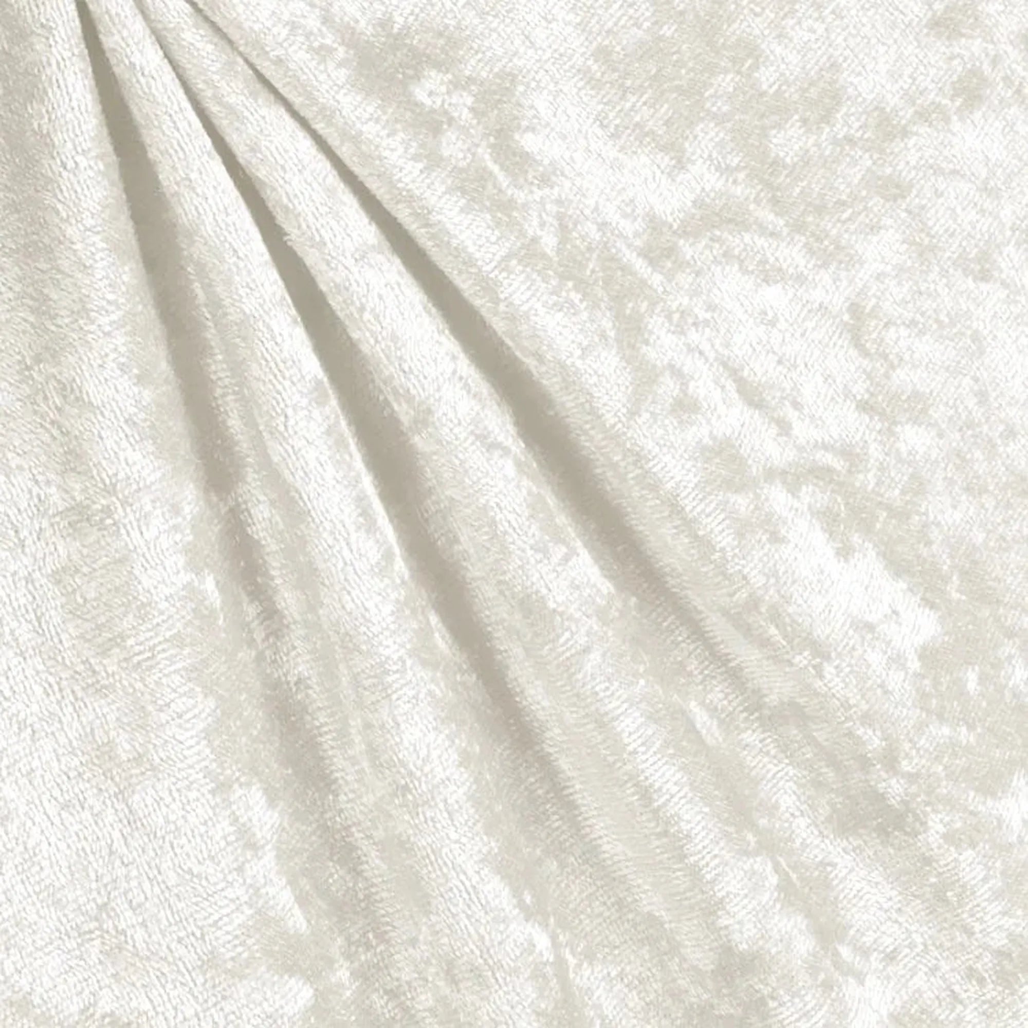 Ivory Velvet Drape