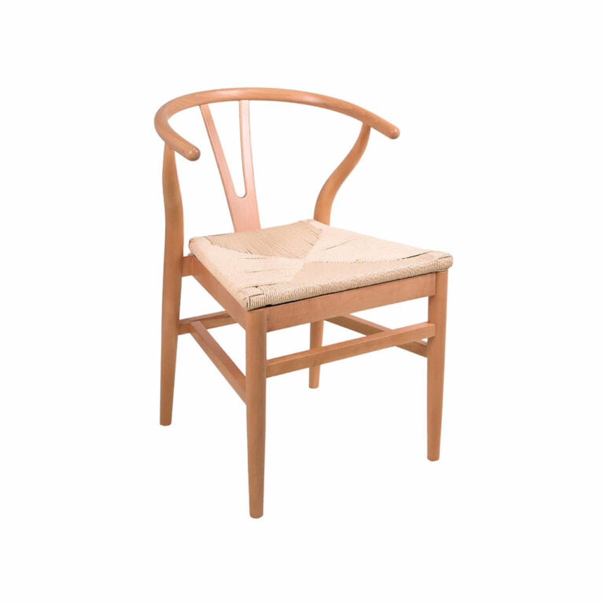 Natural Wishbone Chair