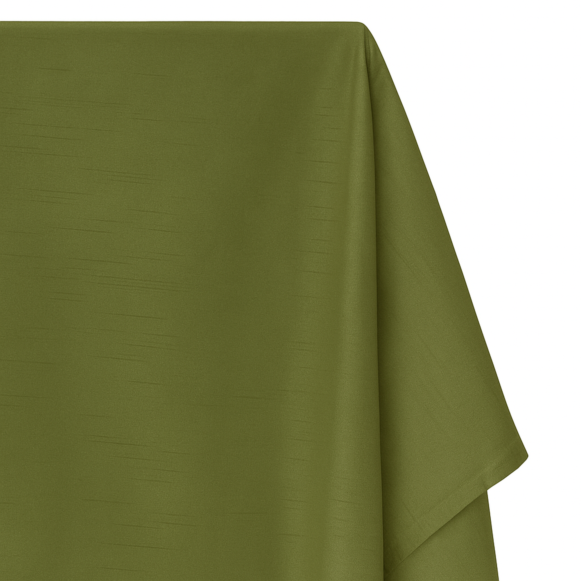 Olive Green Shantung Fabric