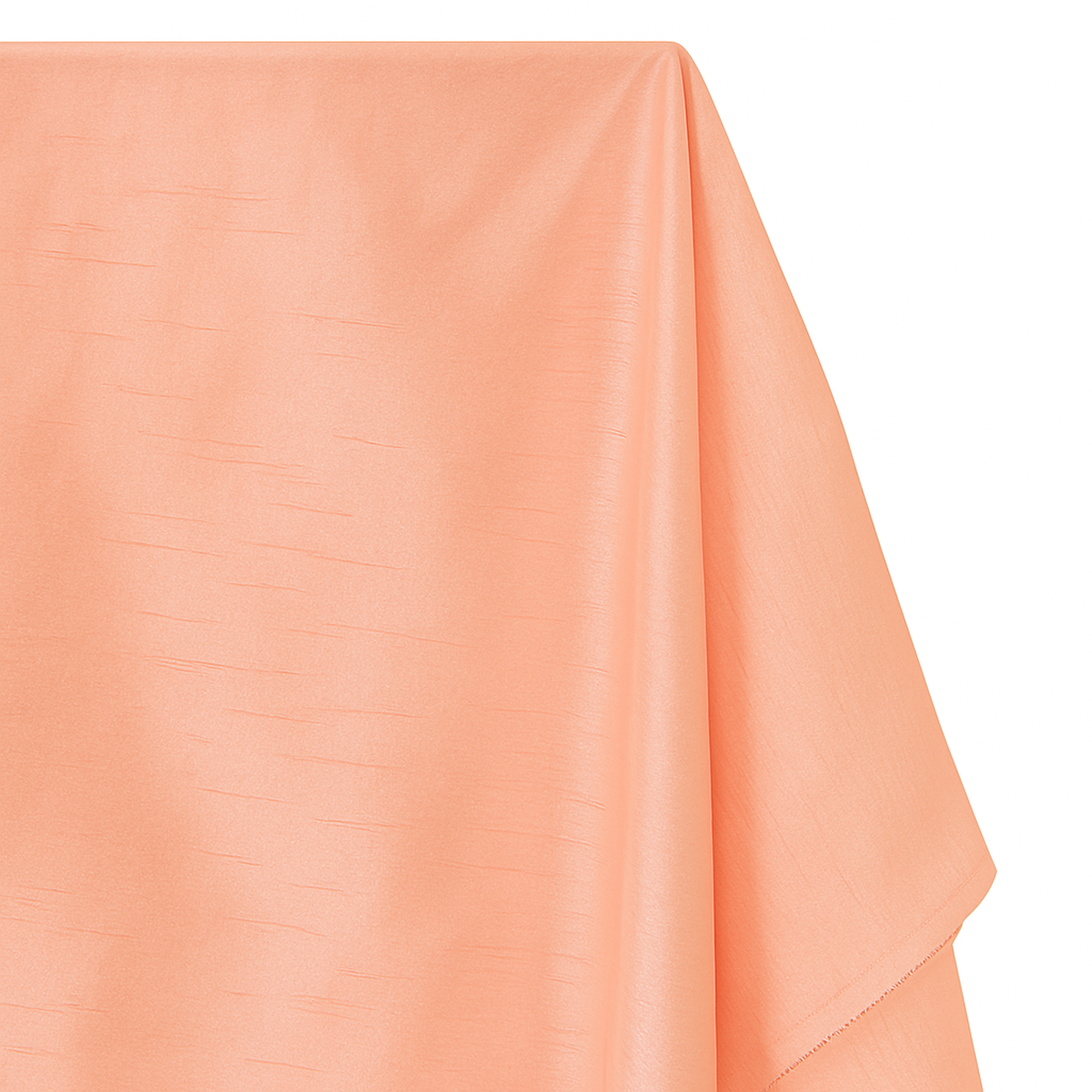 Peach Shantung Fabric