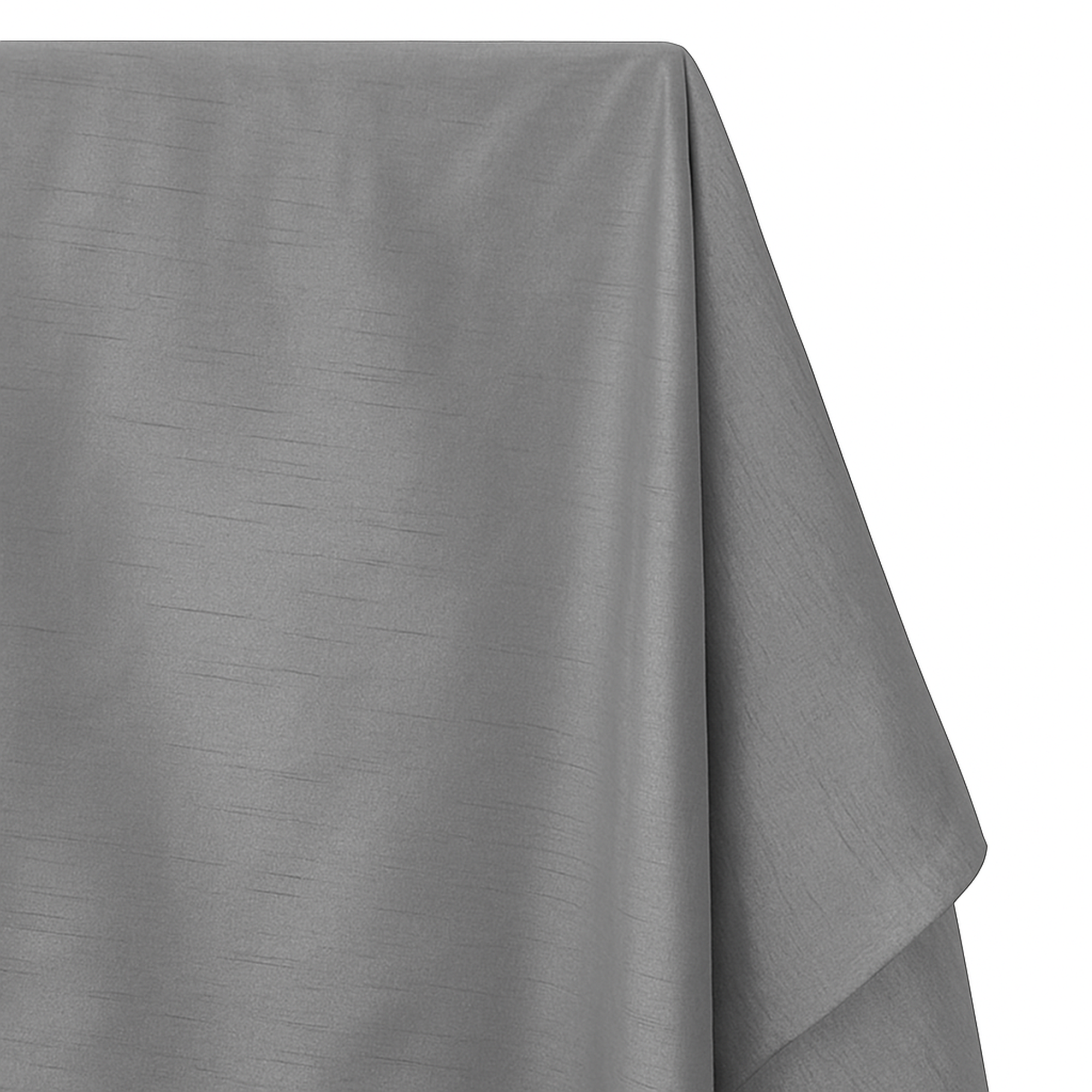 Pewter Shantung Fabric