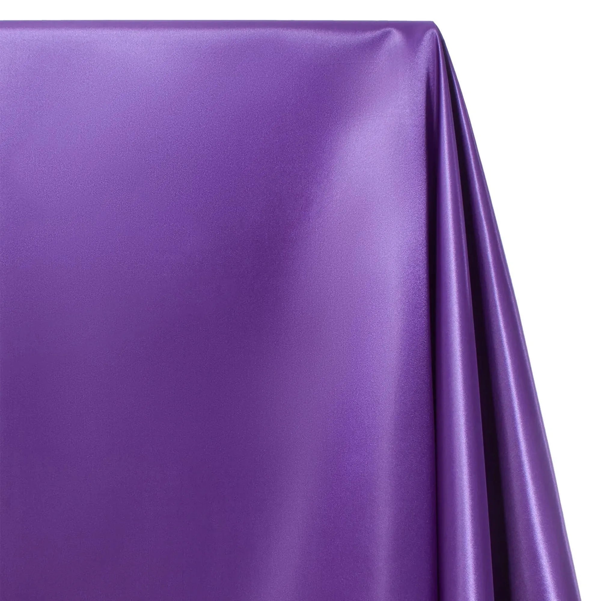 Purple Satin Fabric