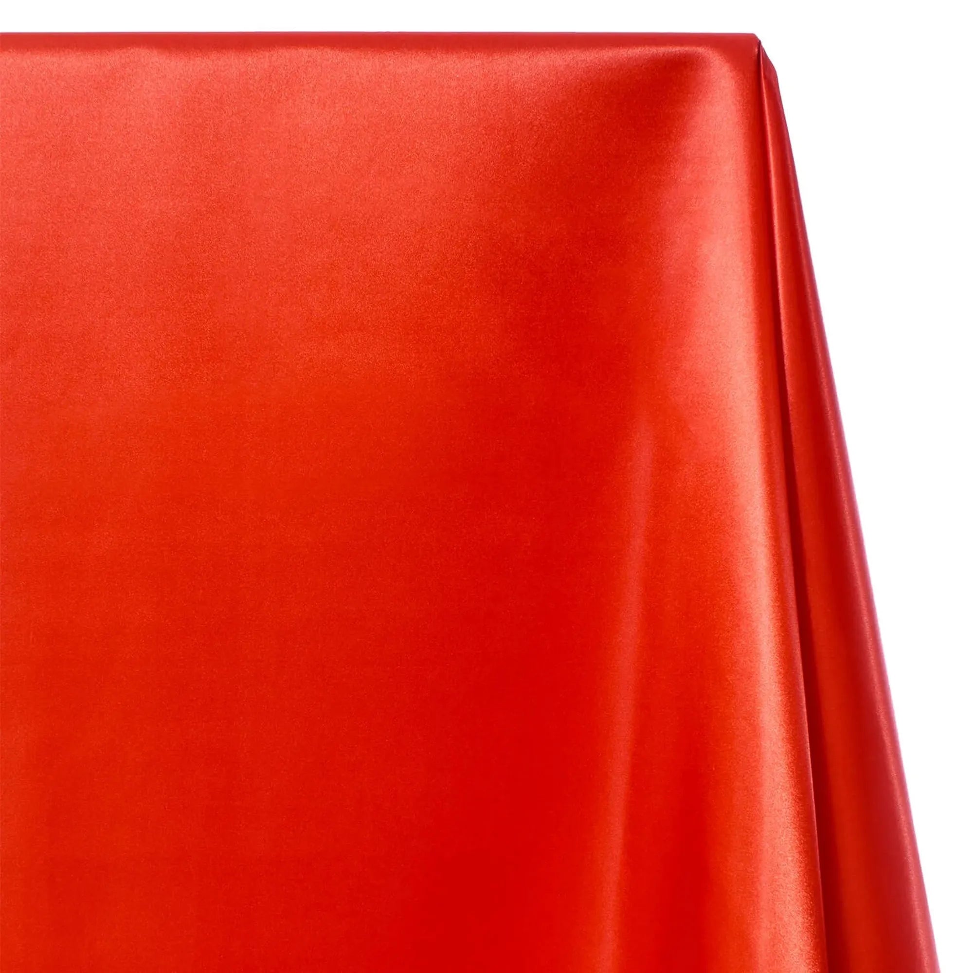 Red Satin Fabric
