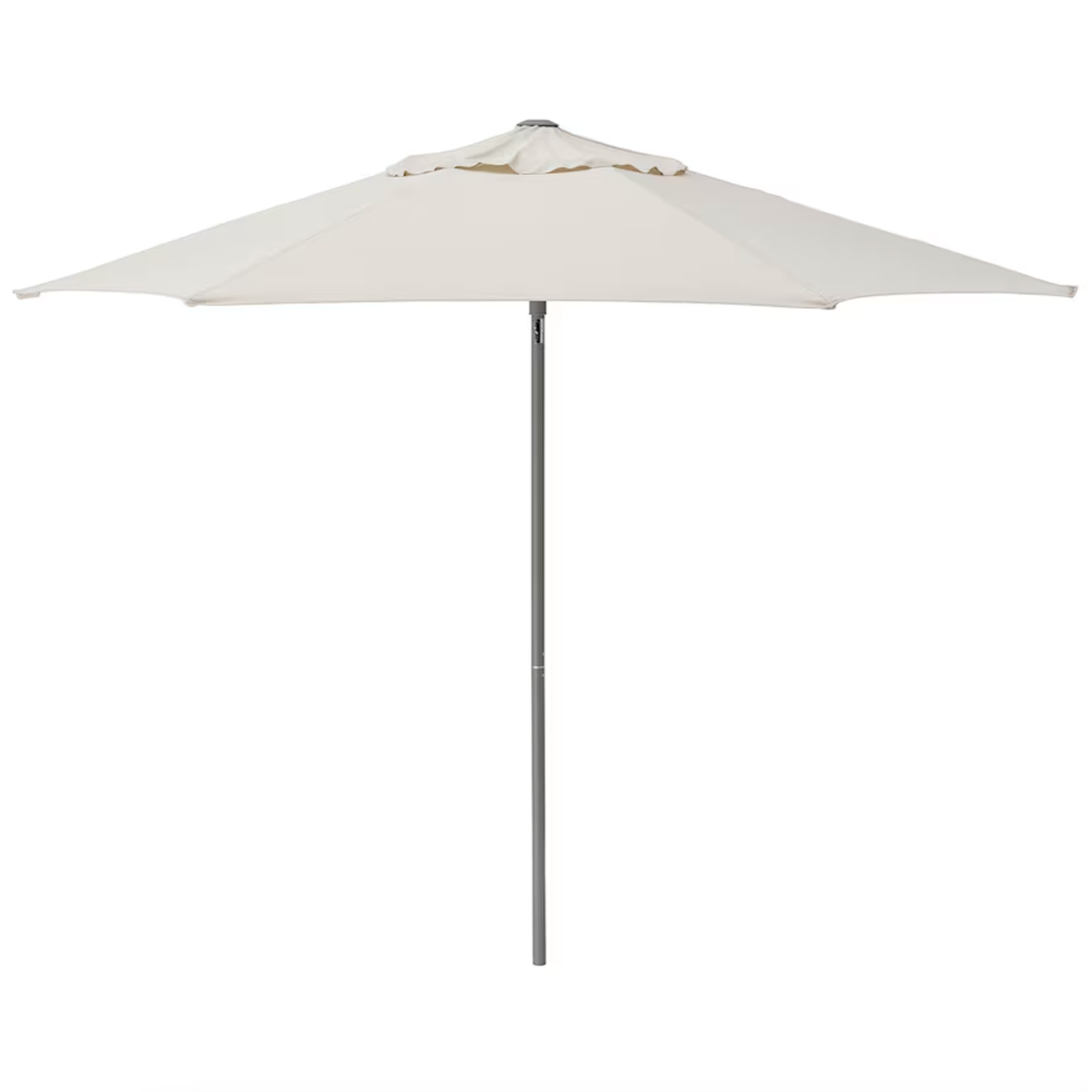 11′ Round Ivory Market Umbrella w/ Base