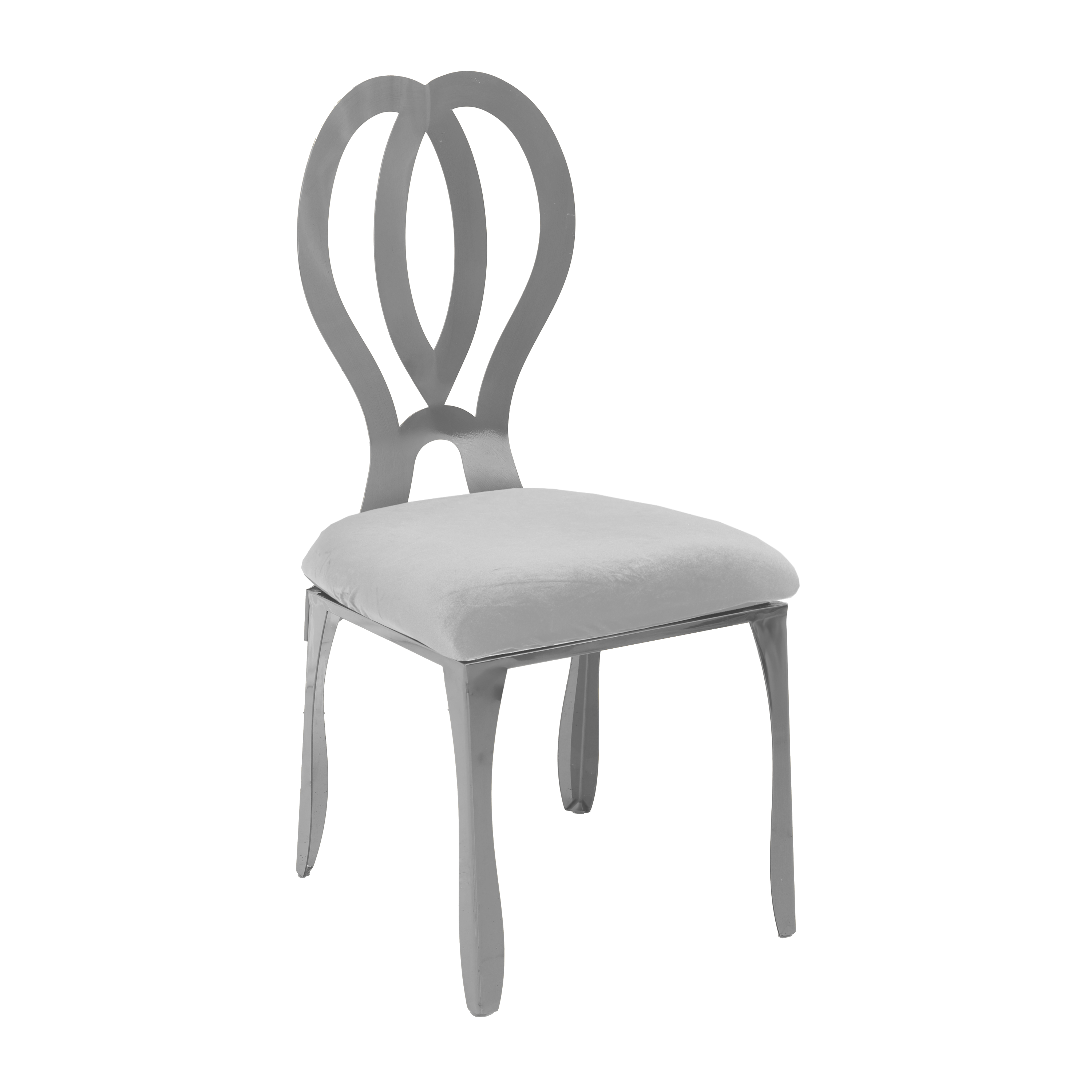 Silver Infinity Chair