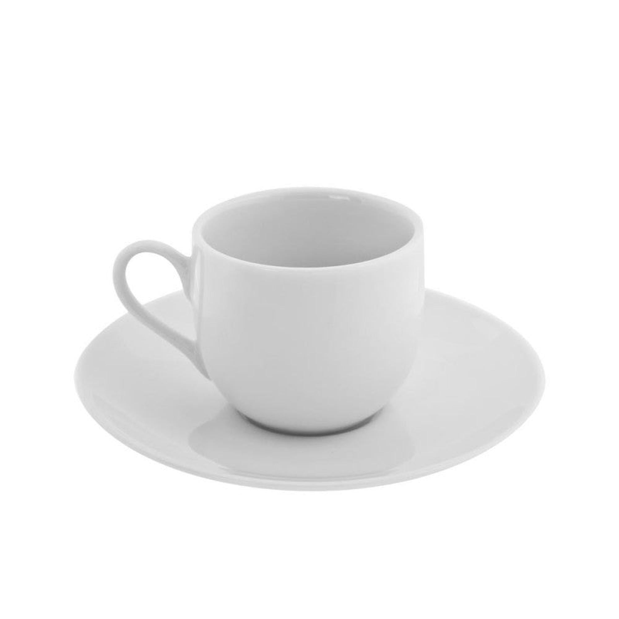 White Round Coffee Saucer (5.5″)