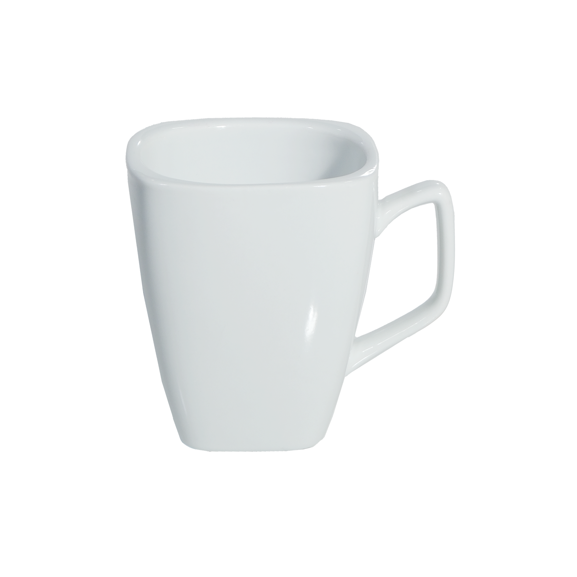 White Square Coffee Mug