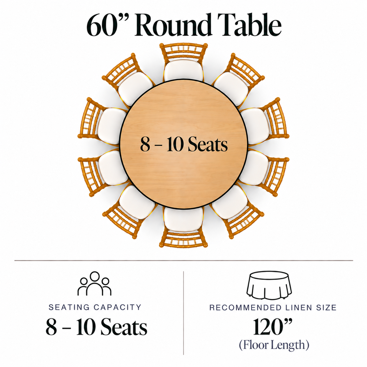 60″ Round Table